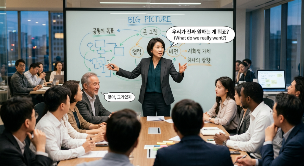 주역 13괘 천화동인(동인괘) 성격 — 모두를 하나의 비전으로 묶는 열정적 리더 | OMST6f