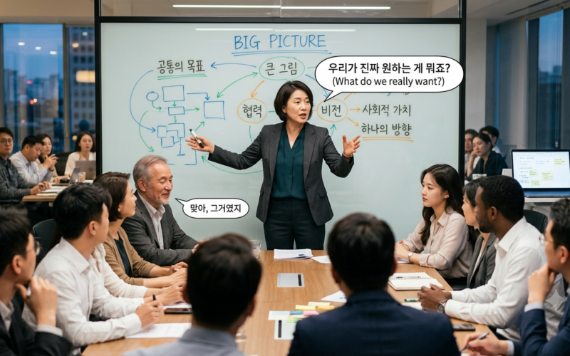 주역 13괘 천화동인(동인괘) 성격 — 모두를 하나의 비전으로 묶는 열정적 리더 | OMST6f