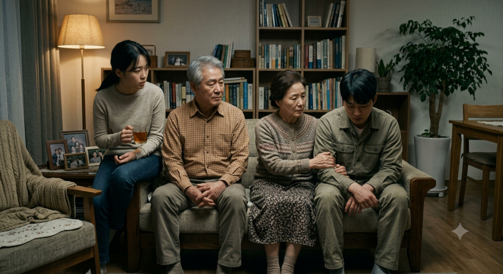 지산겸괘. 아들 딸이 실의에 빠져도 든든하게 묵묵히 받아주는 품는 그림