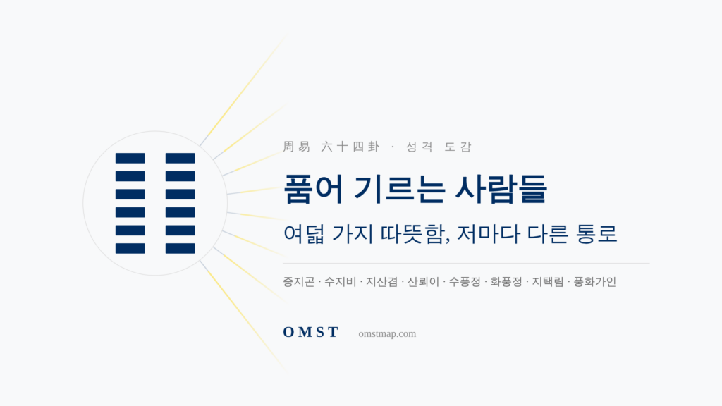 주역 64괘 - 품어 기르는 사람들
